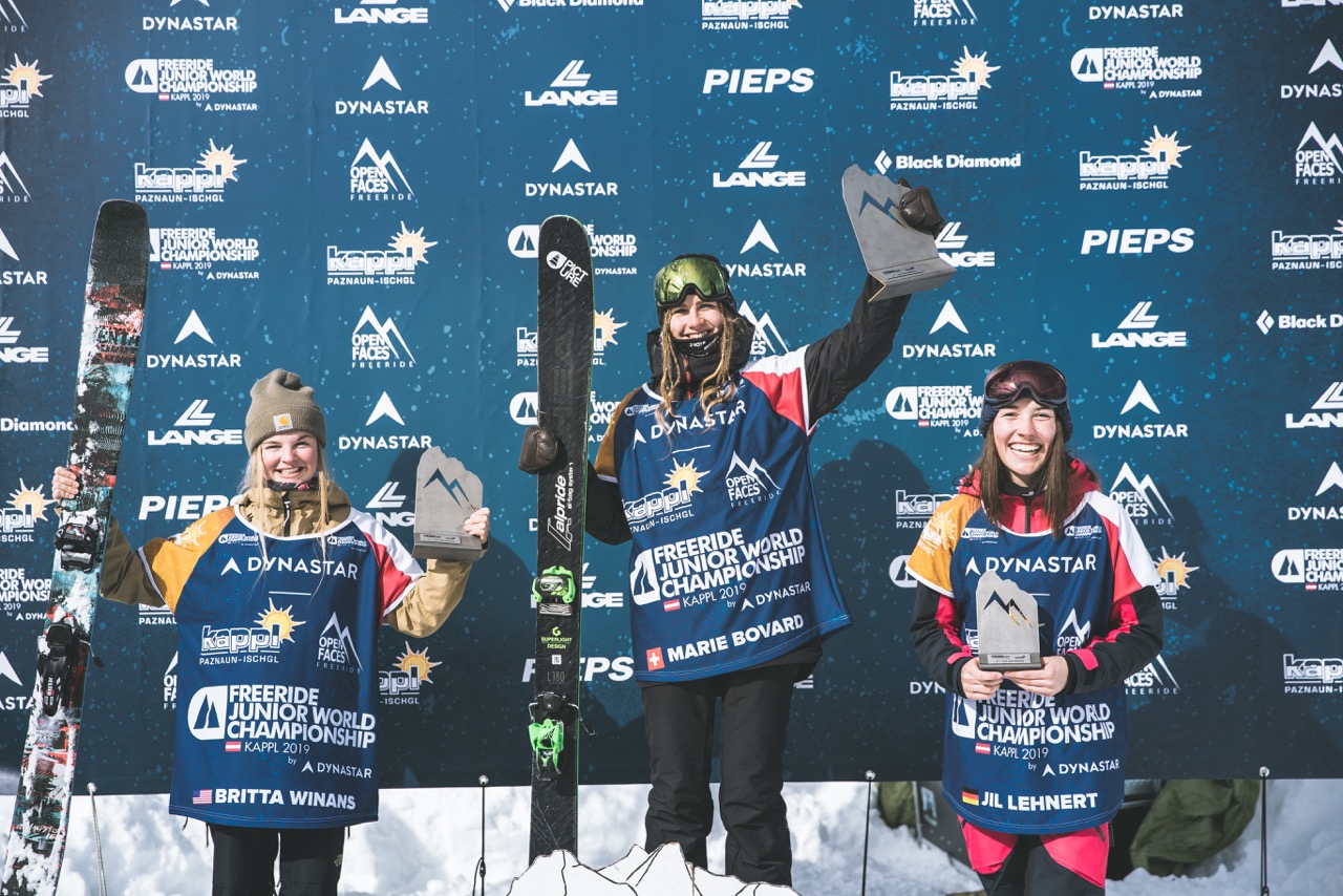Freeride: La Morginoise Marie Bovard remporte à nouveau le titre mondial junior